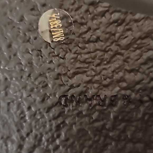 Lucky Brand Tibly front zip black 8M ankle soft leather boot 2" heel streetwear - Picture 6 of 6